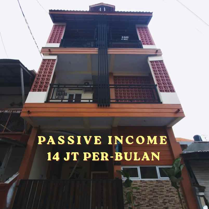 dijual kos 20 kamar passive income rp 14 jt bulan