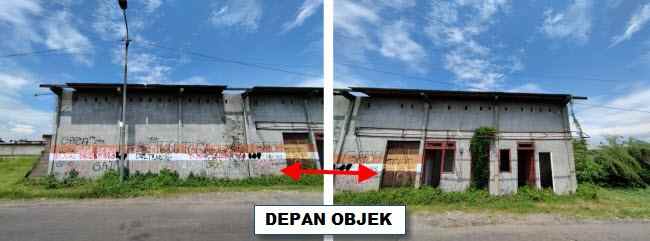 dijual ruko gudang kantor desa rejeni krembung