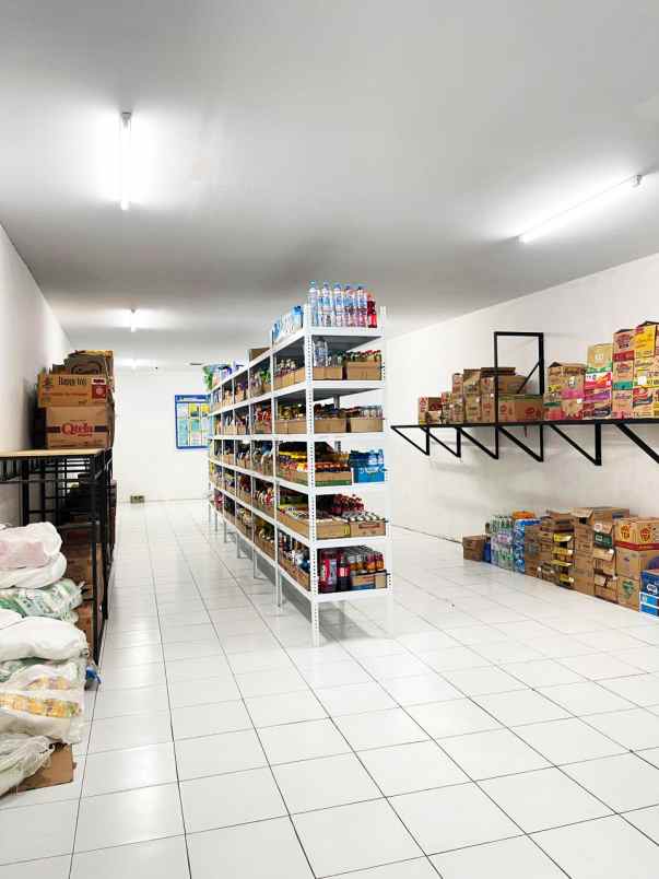 dijual ruko gudang kantor jalan besar hamparan perak