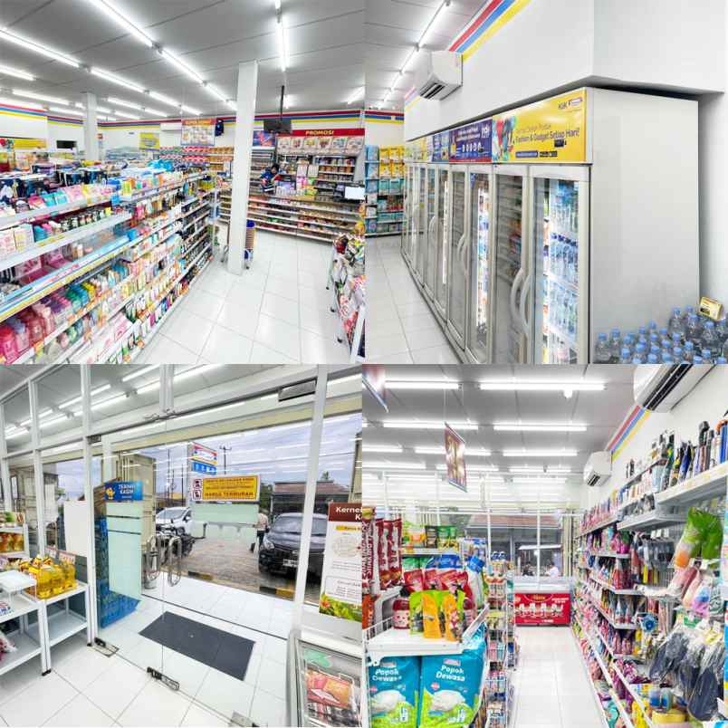 dijual ruko gudang kantor jalan besar hamparan perak