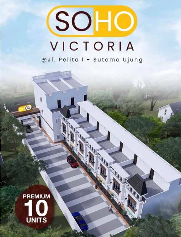 dijual ruko gudang kantor jalan pelita 1 sutomo