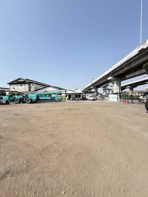 dijual ruko gudang kantor jalan raya bekasi