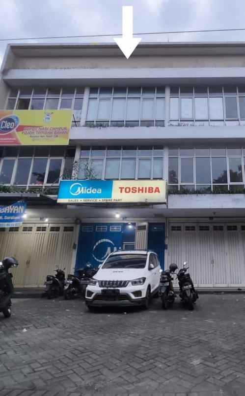 dijual ruko gudang kantor jalan rungkut asri tengah