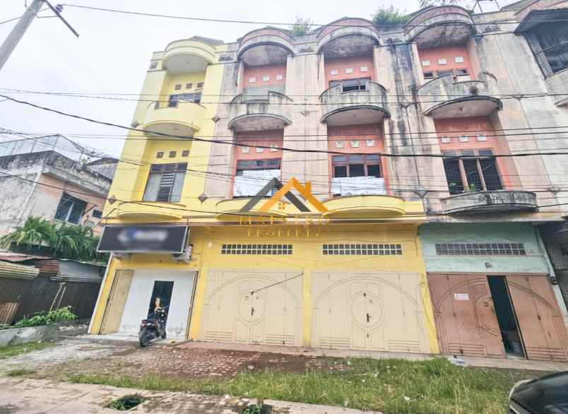 dijual ruko gudang kantor jalan stasiun kereta api