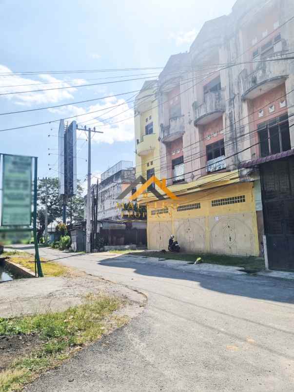 dijual ruko gudang kantor jalan stasiun kereta api