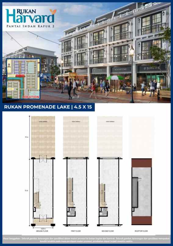 dijual ruko gudang kantor kamal muara kec penjaringan