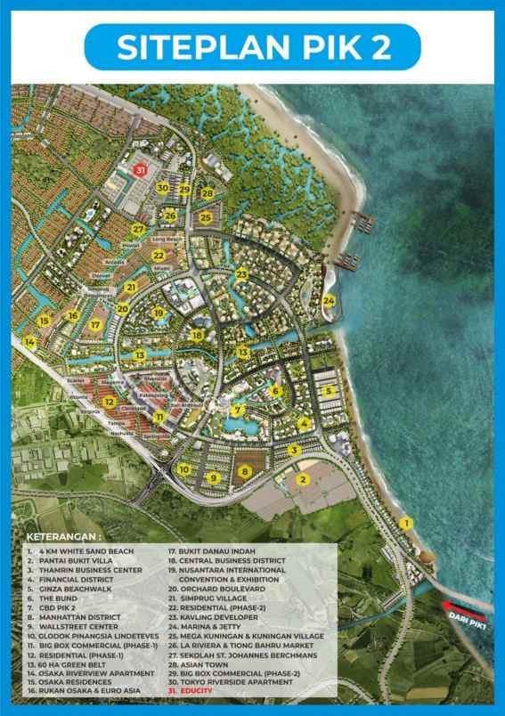 dijual ruko gudang kantor kamal muara kec penjaringan