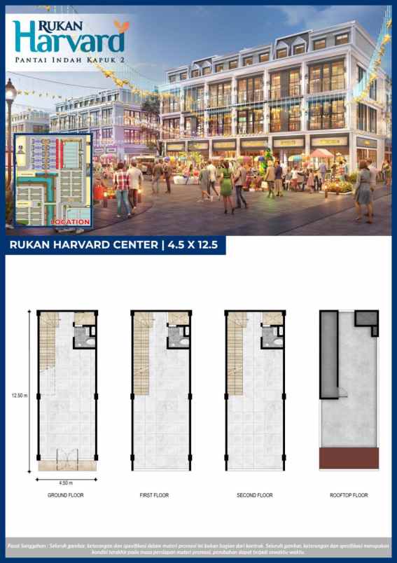 dijual ruko gudang kantor kamal muara kec penjaringan