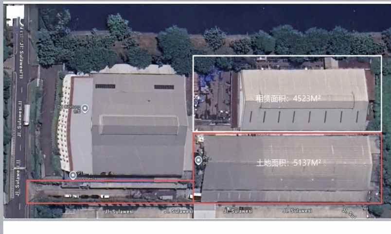 dijual ruko gudang kantor kawasan industri mm2100