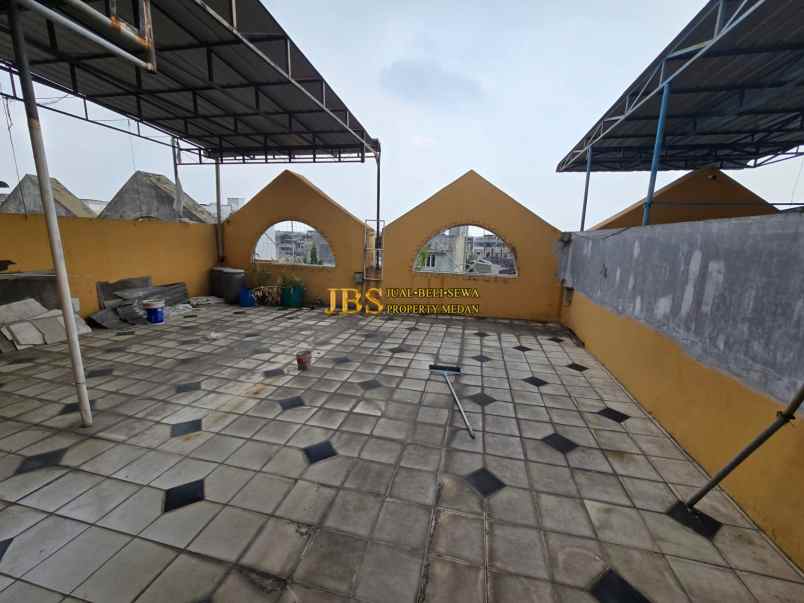 dijual ruko gudang kantor komplek merbau mas jalan