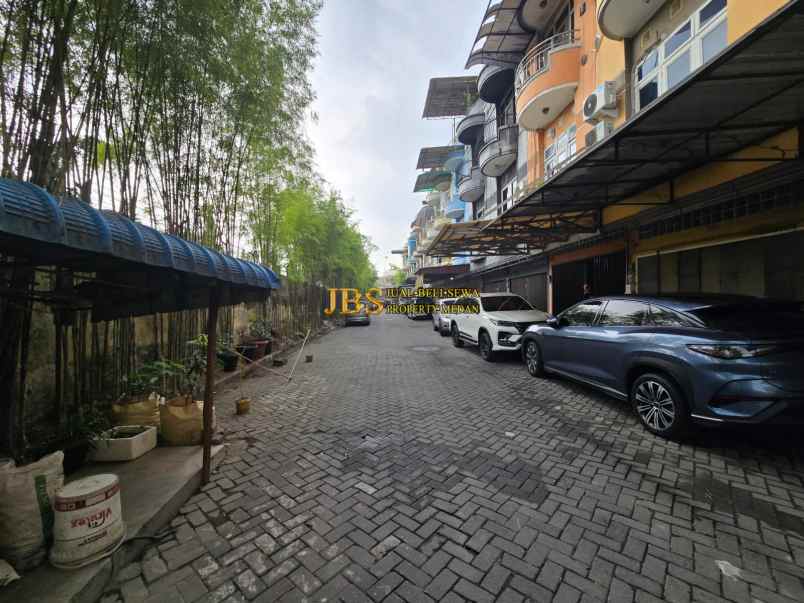 dijual ruko gudang kantor komplek merbau mas jalan