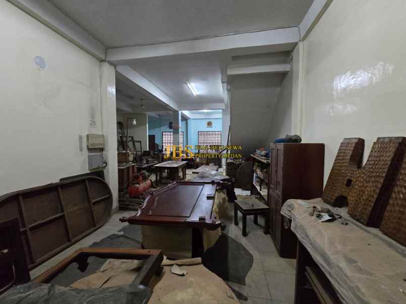 dijual ruko gudang kantor komplek merbau mas jalan