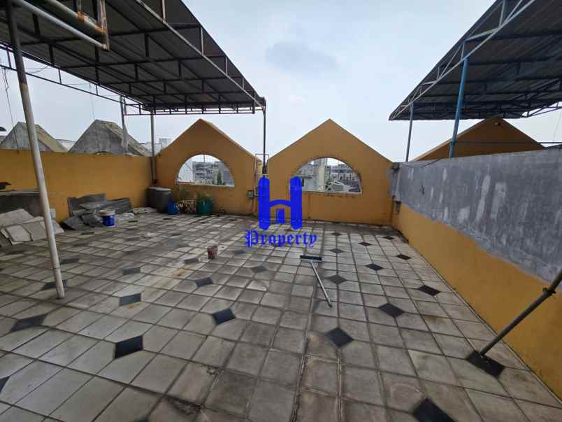 dijual ruko gudang kantor komplek merbau mas jalan