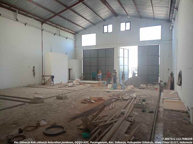 dijual ruko gudang kantor komplek pergudangan safe n