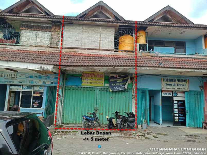 dijual ruko gudang kantor komplek ruko modern taman