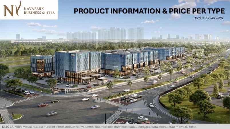 dijual ruko gudang kantor nava park bsd