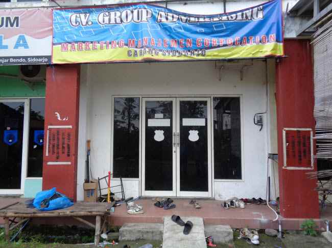 dijual ruko gudang kantor perumahan green village