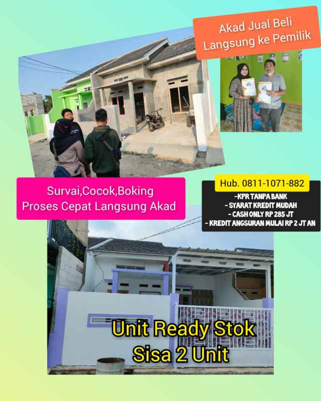 dijual rumah babelan kota bekasi