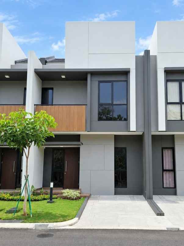 dijual rumah cluster regia summarecon