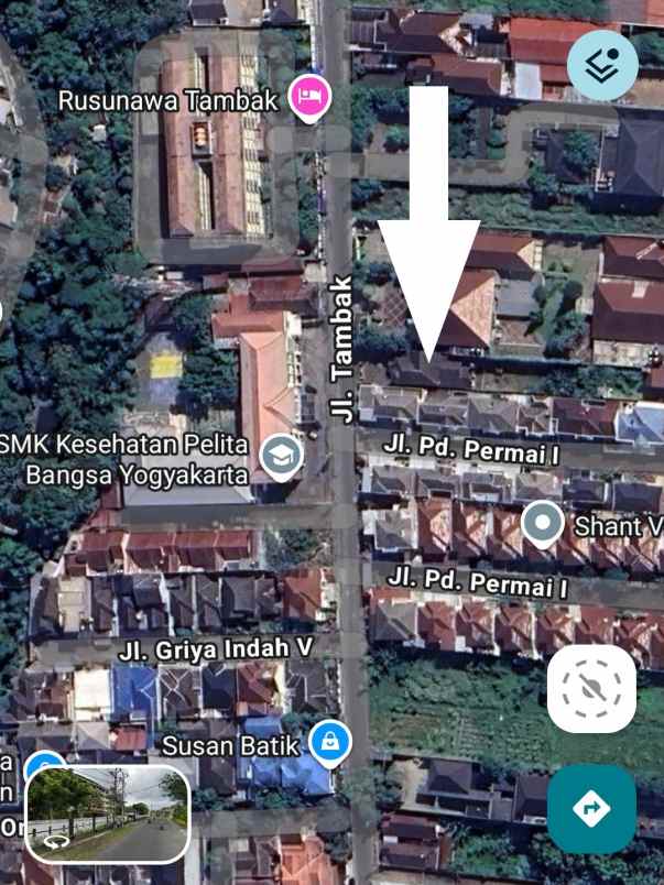 dijual rumah idaman tengah kota