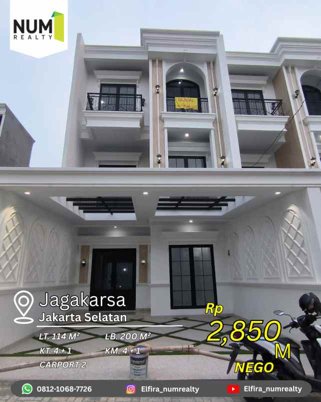 dijual rumah jagakarsa jakarta selatan