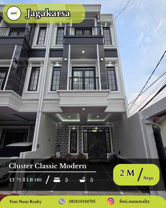 dijual rumah jagakarsa jakarta selatan