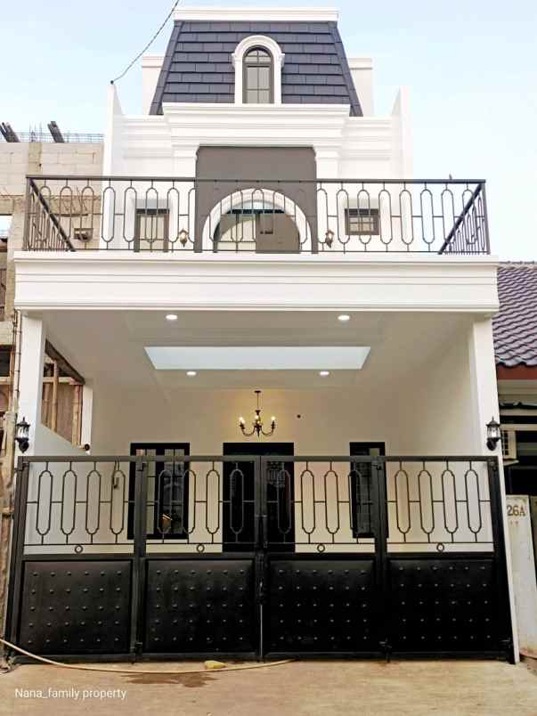 dijual rumah jalan raya pondok aren