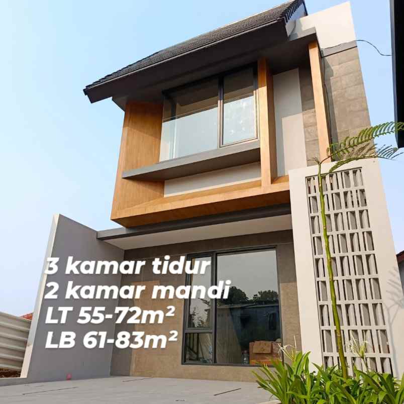 dijual rumah jl cendrawasih cipayung