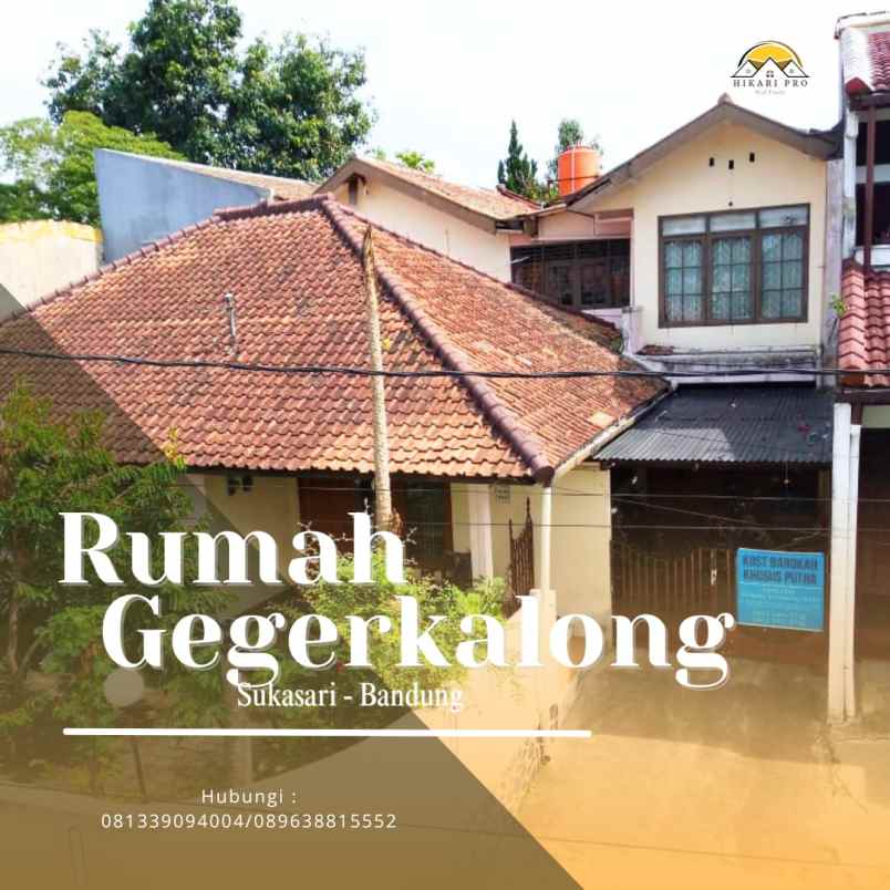 Rumah Beserta Kost Kostan Area Bandung Utara Dekat Upi Unpas Nhi