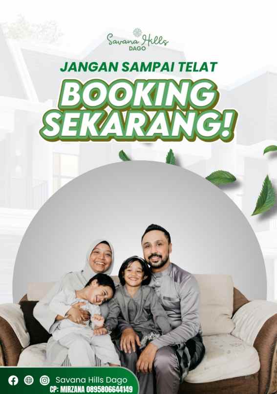 dijual rumah ligar arum