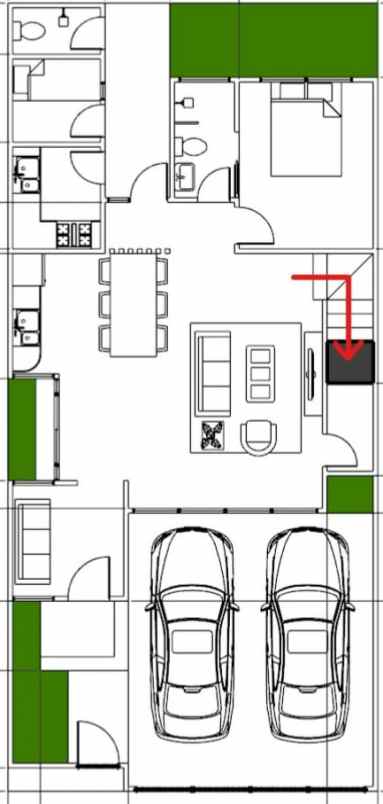 dijual rumah nginden