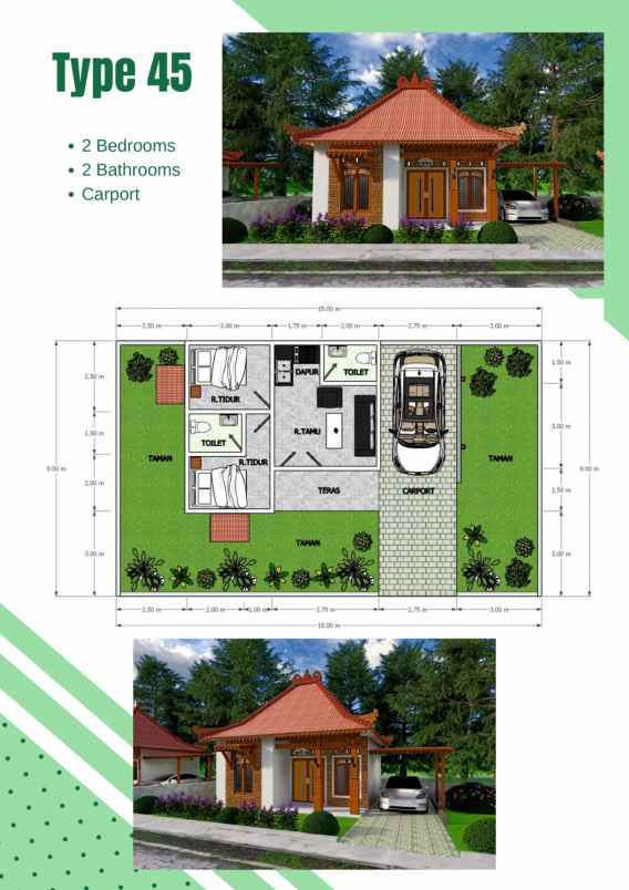 dijual rumah pakem tamanmartani kalasan