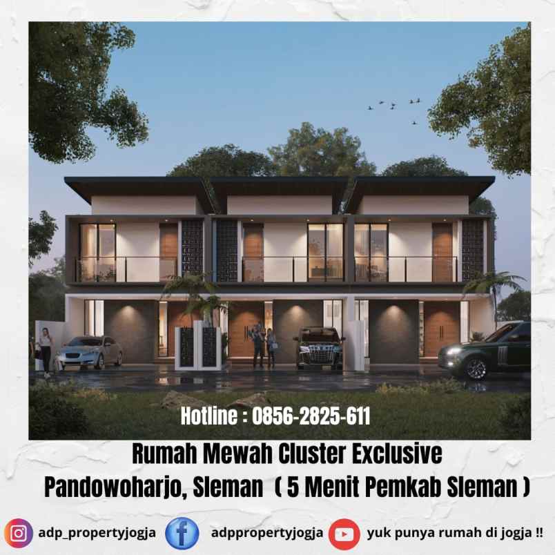 Rumah Mewah Proses Finishing Di Pandowoharjo Sleman Exclusive 3 Unit