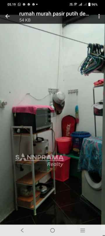 dijual rumah pasir putih sawangan depok