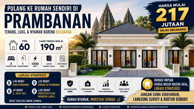 dijual rumah perumahan tanjung sari