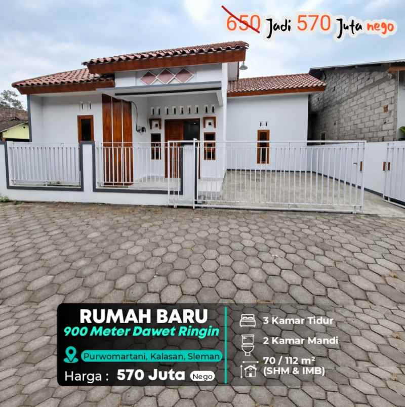 dijual rumah purwomartani