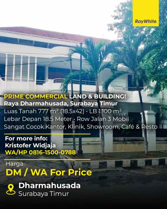dijual rumah raya dharmahusada