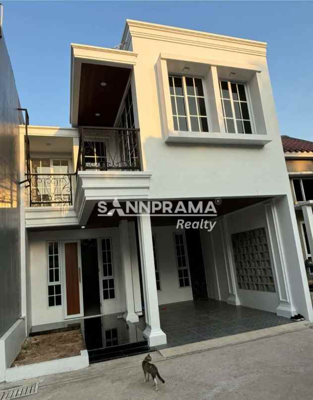 dijual rumah rumah baru disain mewah di beji depok