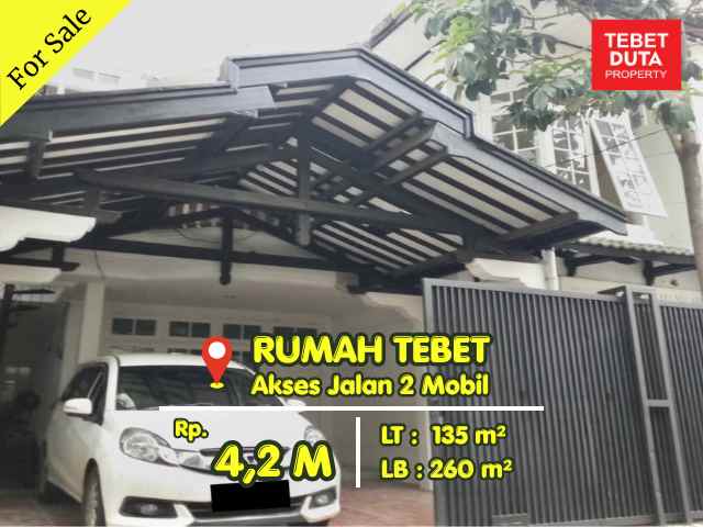 dijual rumah tebet