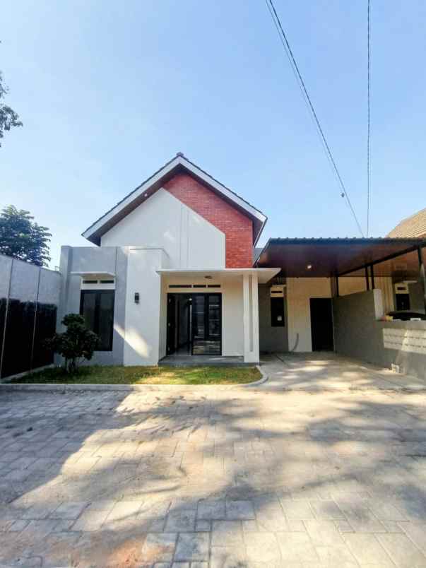 dijual rumah tonggalan wedomartani