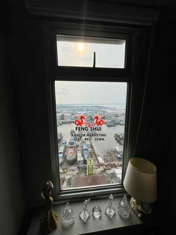dijual satu unit apartment green bay full furnish