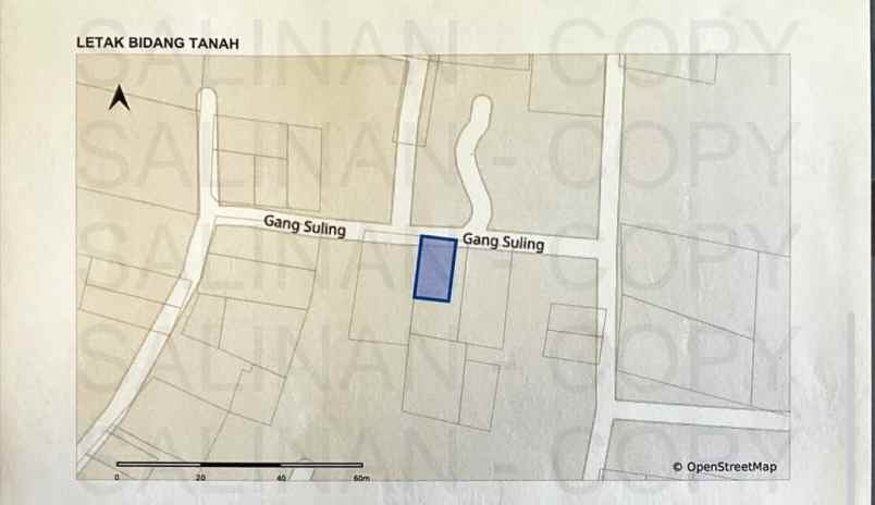 dijual tanah condong catur