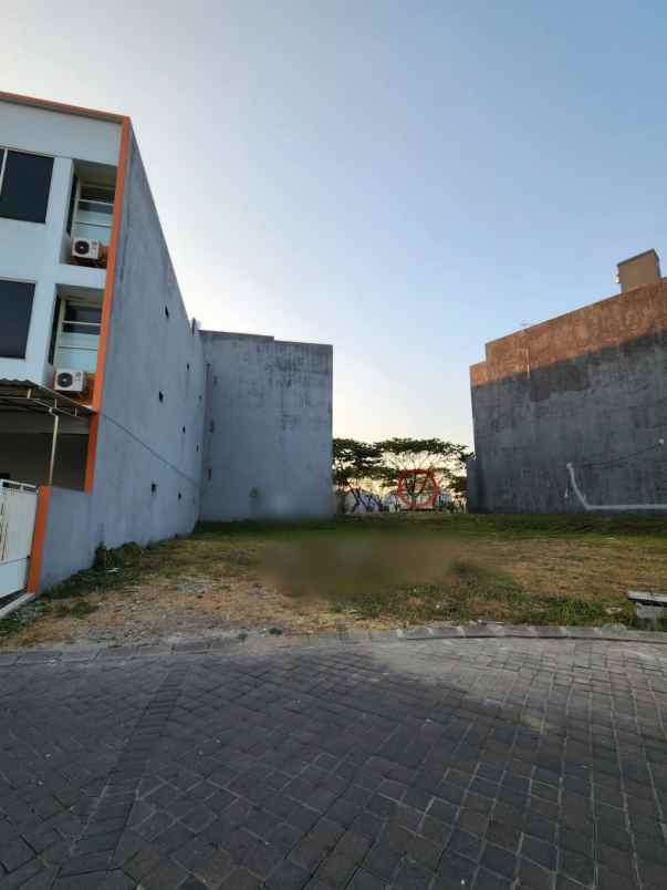 dijual tanah di citraland cluster waterfront surabaya