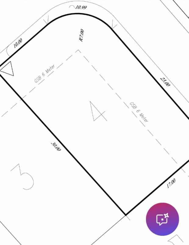 dijual tanah hook di giriloka 2 bsd tangerang