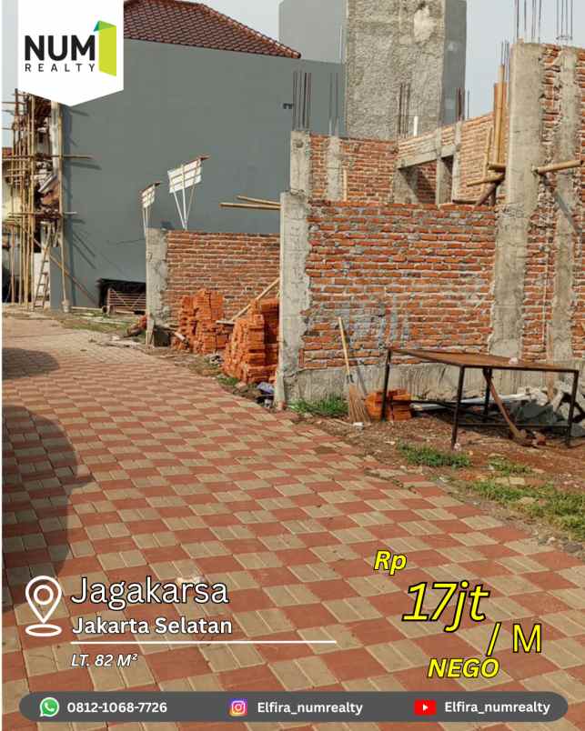 dijual tanah jagakarsa jakarta selatan