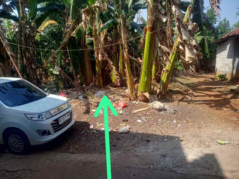 dijual tanah jalan kadupugur cikeas