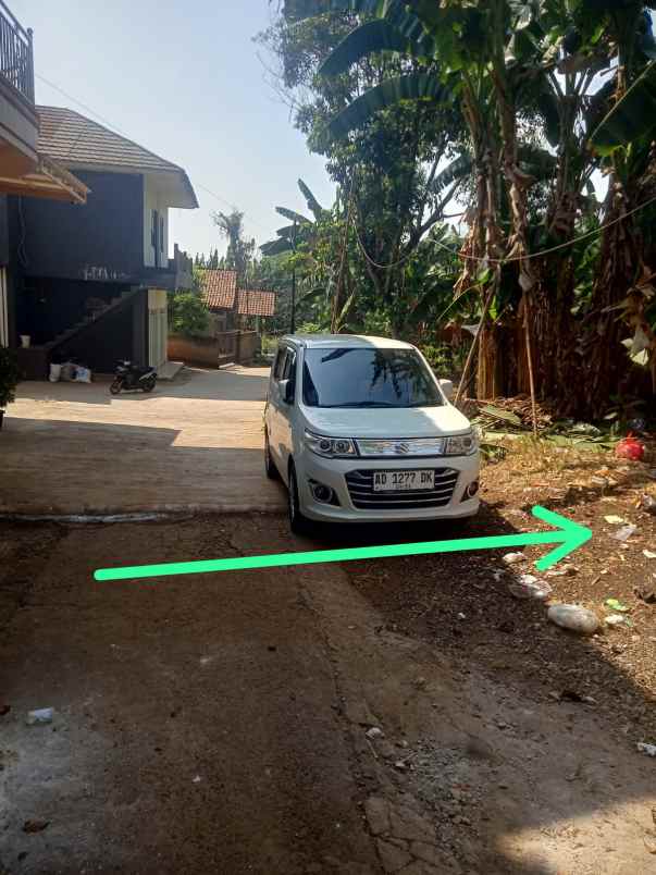 dijual tanah jalan kadupugur cikeas