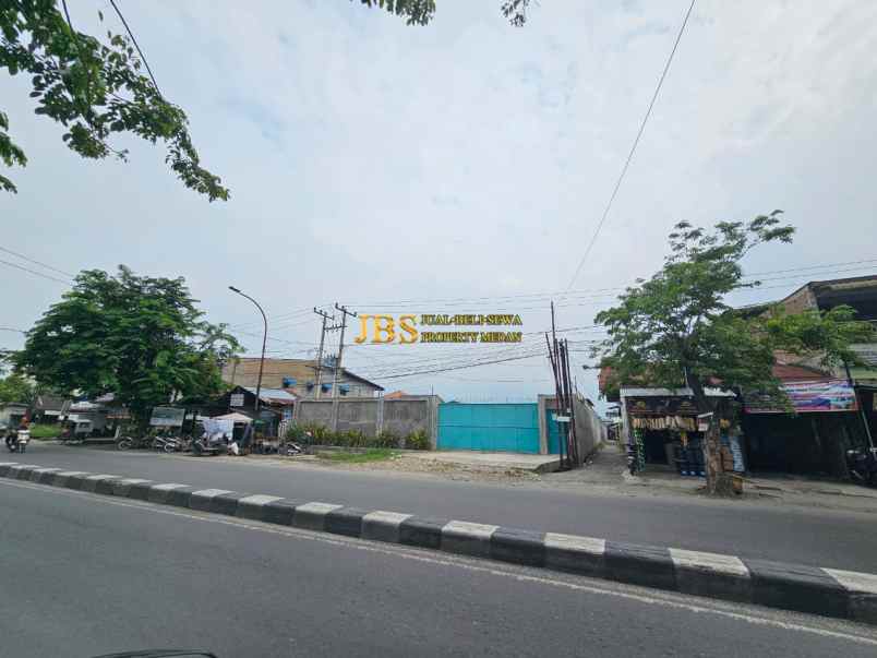 dijual tanah jalan letda sujono depan