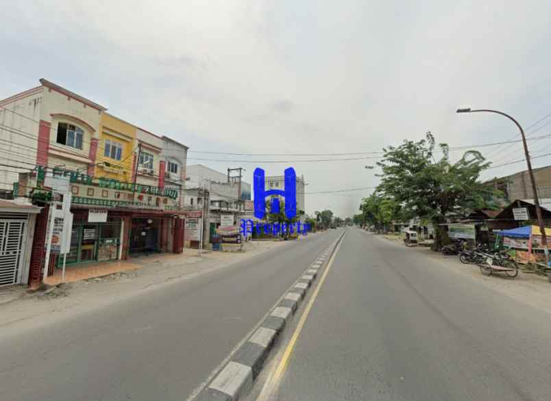 dijual tanah jalan letda sujono depan