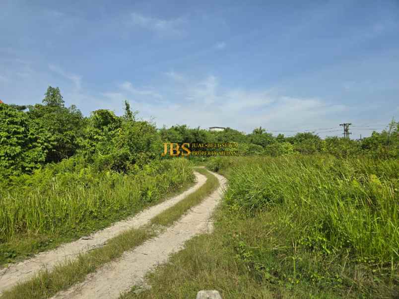 dijual tanah jalan sei mencirim jl
